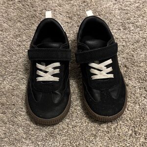 Carters Black Kids Shoes with Velcro Strap